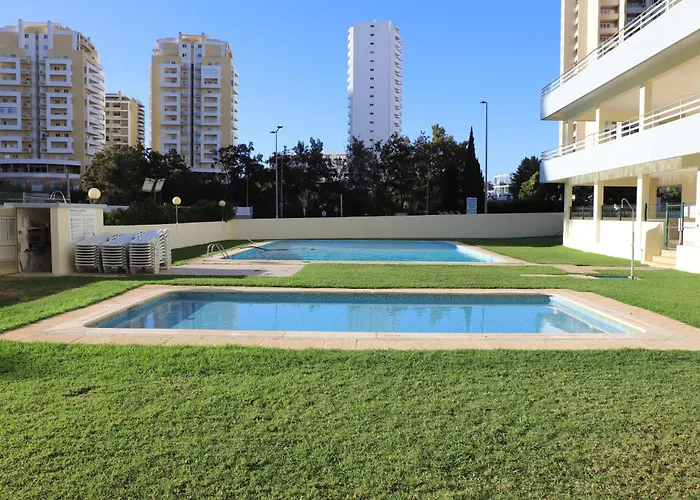 Da Rocha, 504 Casa Dos Arcos, Sunny Studio, Air Conditioning, Internet, Pools, Sea View, By Ig Portimão